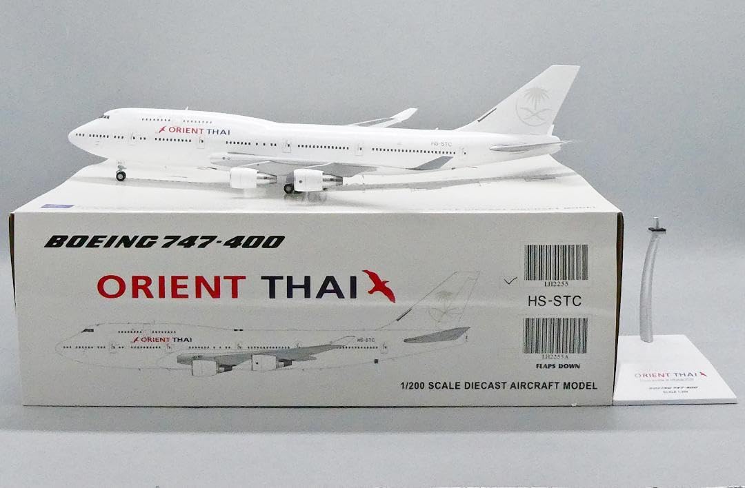 Amazon.co.jp: オリエントタイ航空 747-400 HS-STC 1 200 : おもちゃ